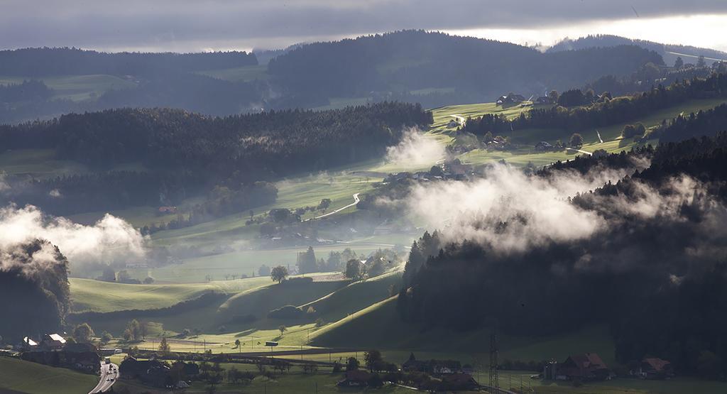 Отель Bio Garni Moeschberg Grosshochstetten Экстерьер фото